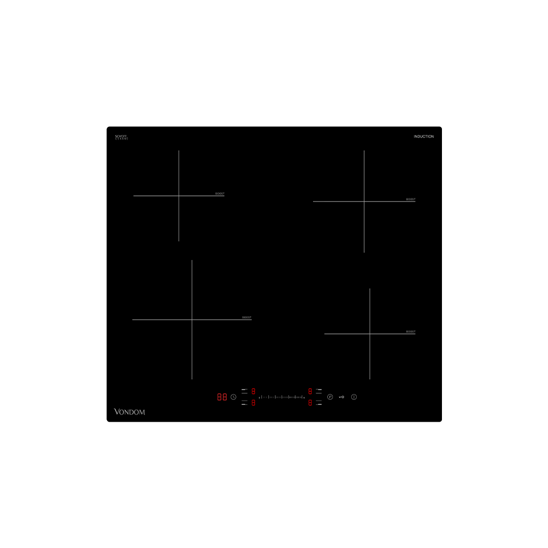 Anafe a Inducción Eléctrico Empotrable 60 cm