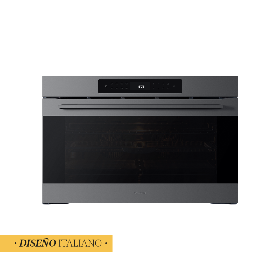 Horno eléctrico empotrable Pirolítico con Air Fry 90 cm Ultra Capacidad 133L