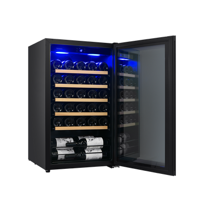 Cava de vinos para 33 botellas con motor compresor Simple Temperatura