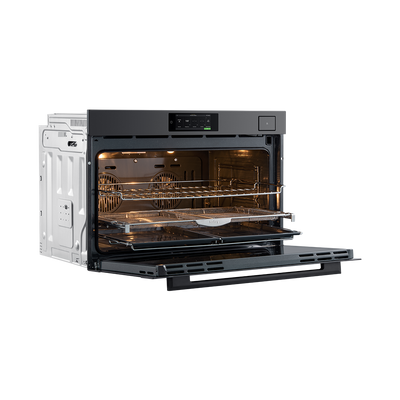 Horno Eléctrico Empotrable Con Cocción Vapor Profesional y Air Fry - 90 cm Ultra Capacidad 133L