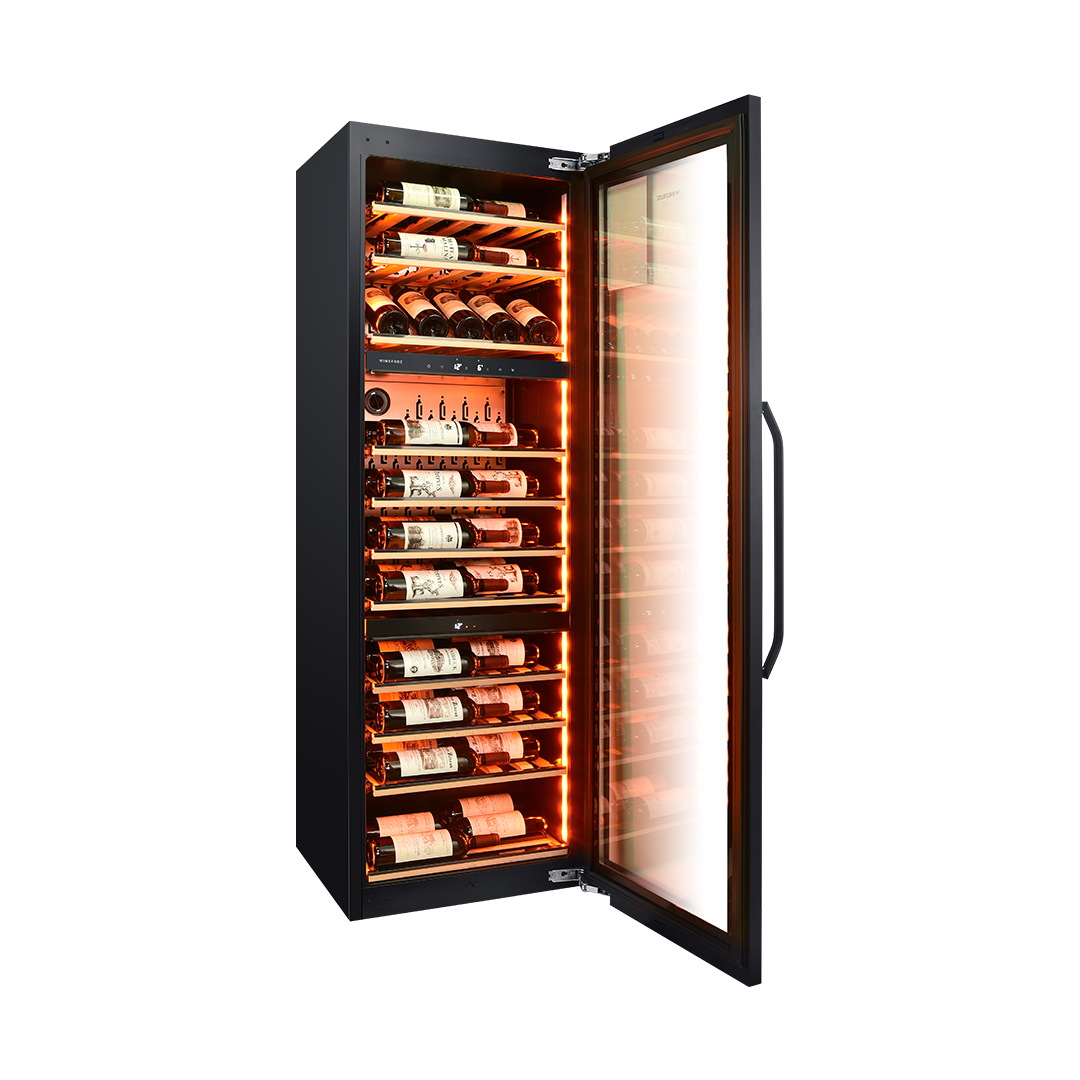 Cava de vinos panelable - Built In - Triple Temperatura para 71 botellas