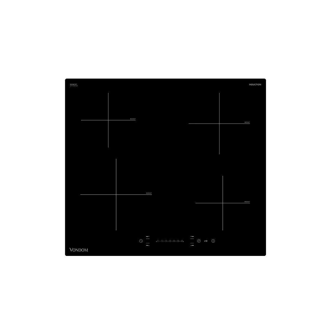 Anafe a Inducción Eléctrico Empotrable 60 cm