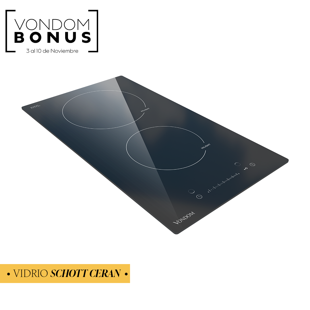 Anafe Eléctrico Vitrocerámica Empotrable 30 cm