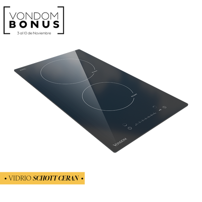 Anafe Eléctrico Vitrocerámica Empotrable 30 cm
