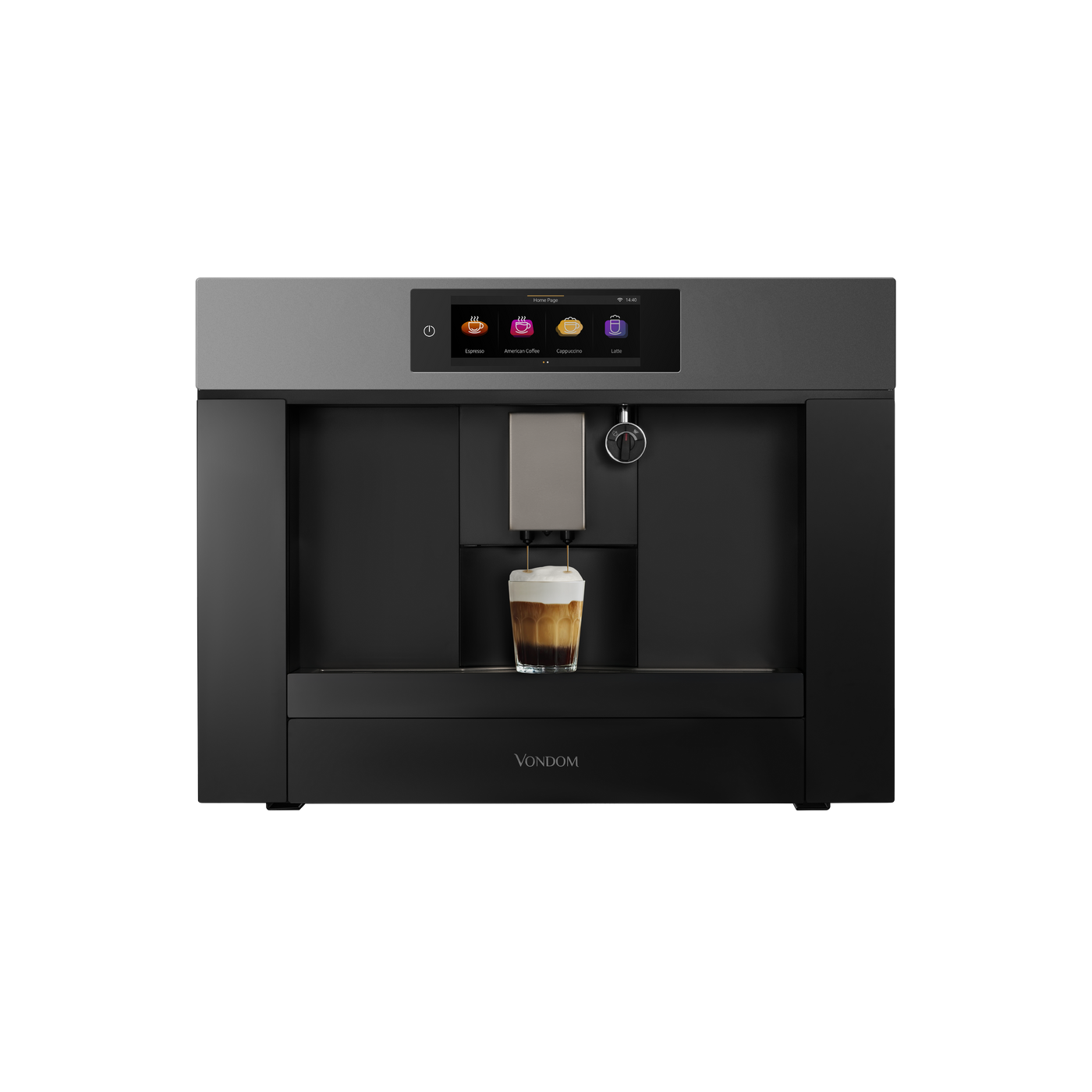 Cafetera Eléctrica Empotrable Con Pantalla TFT & WIFI - 60 cm