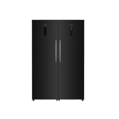 Heladera + Freezer Inverter No Frost - Acero Inoxidable Negro 695 L