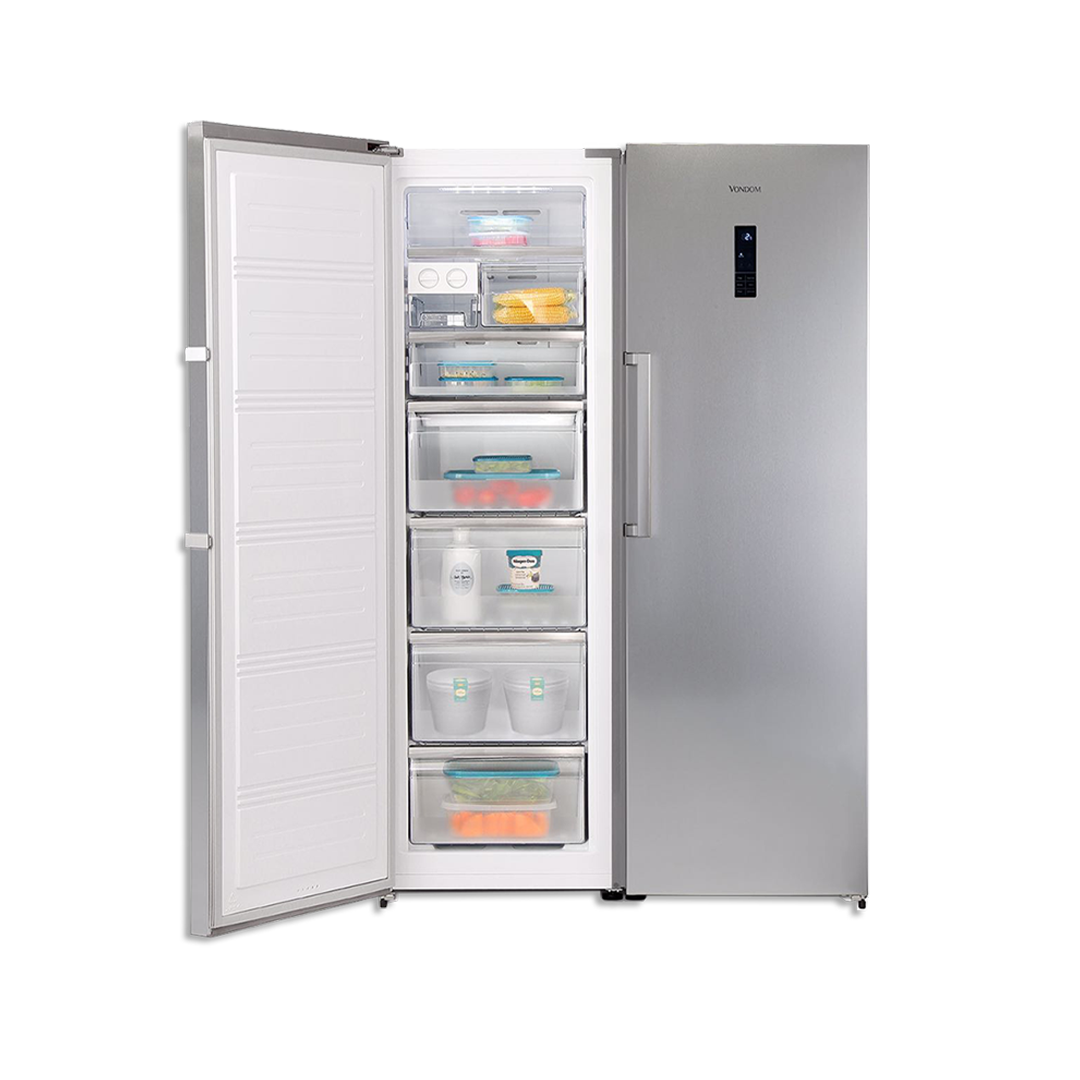 Heladera + Freezer No Frost - Acero Inoxidable 627 L