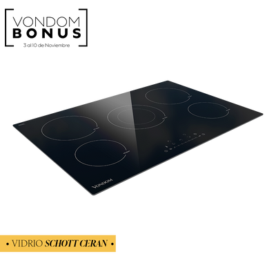 Anafe Eléctrico Vitrocerámica Empotrable 77 cm