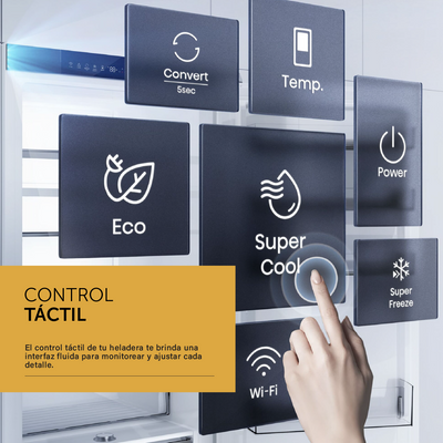 Heladera Combi Panelable WIFI Inverter No Frost 250 L