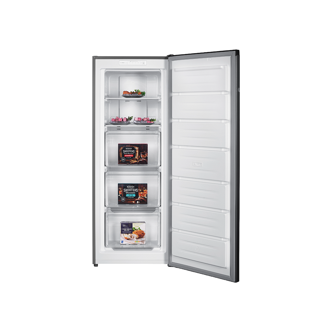 Freezer Vertical No Frost Digital Acero Inoxidable 179 L