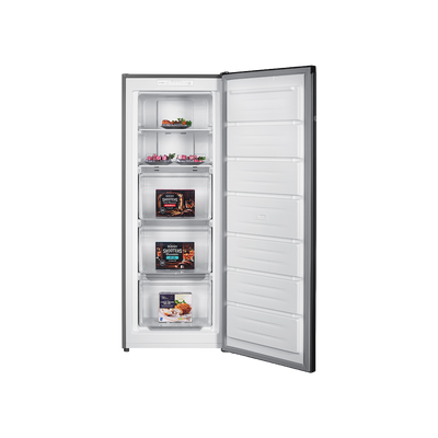 Freezer Vertical No Frost Digital Acero Inoxidable 179 L