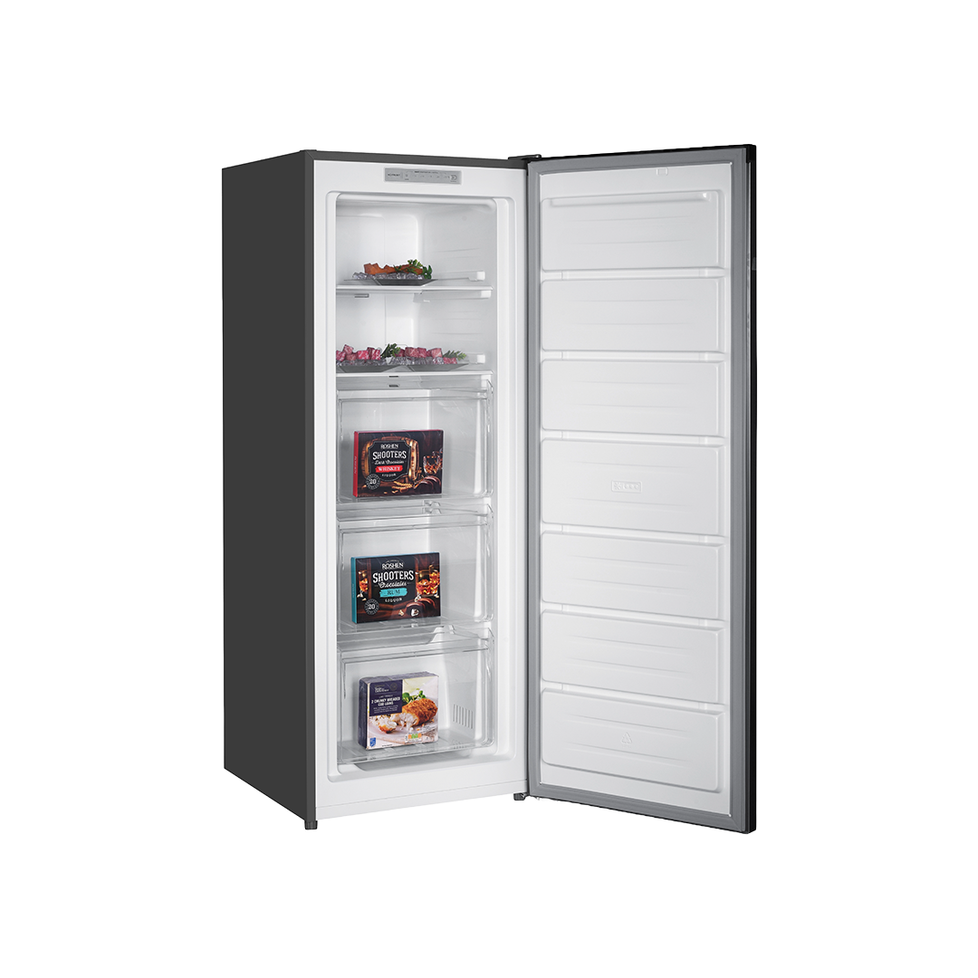 Freezer Vertical No Frost Digital Acero Inoxidable 179 L