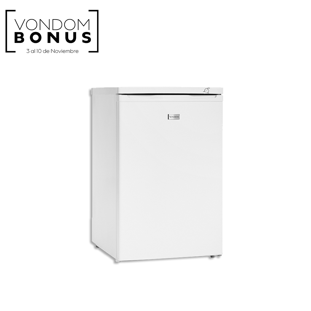 Freezer Vertical Bajo Mesada Blanco 85 L