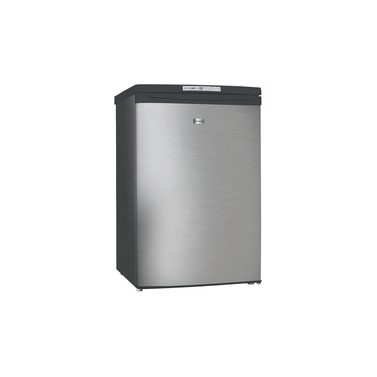 Freezer Vertical Bajo Mesada Display Digital - Acero Inoxidable 85 L