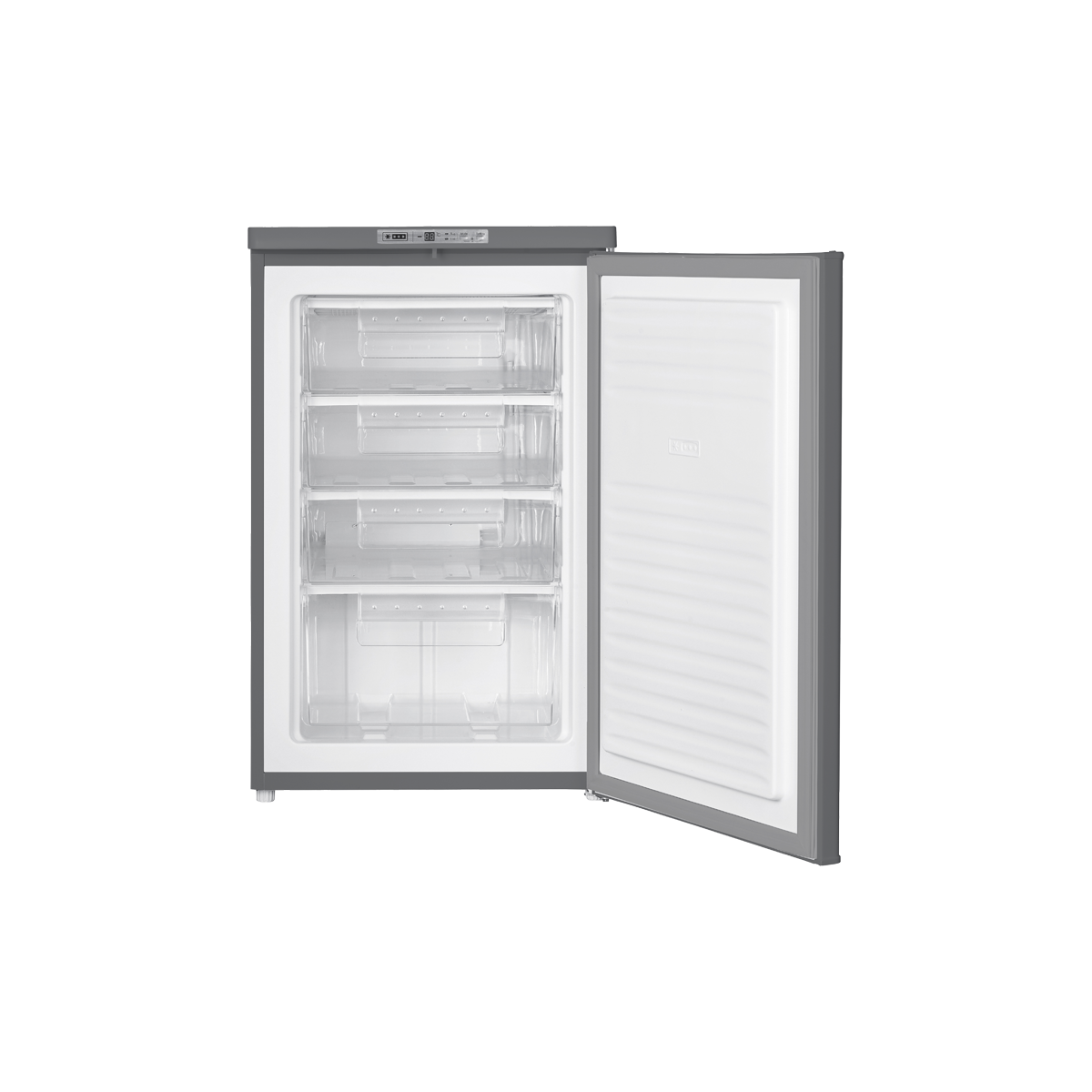 Freezer Vertical Bajo Mesada Display Digital - Acero Inoxidable 85 L