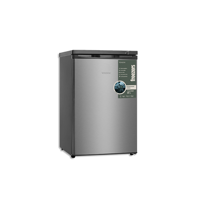 Freezer Vertical Bajo Mesada - Acero Inoxidable 85 L