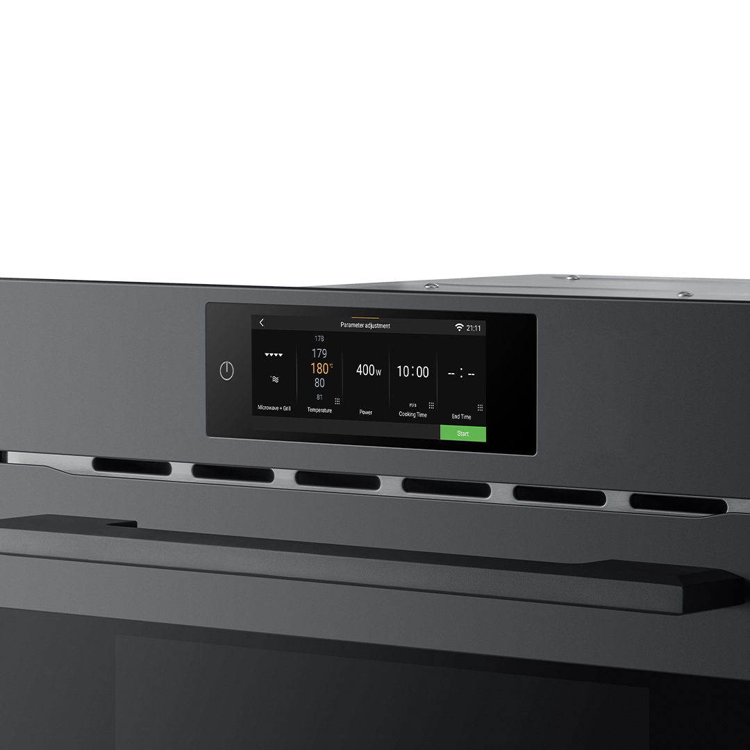 Horno Microondas Eléctrico Empotrable Con Pantalla TFT & WIFI - 60 cm Capacidad 38 L