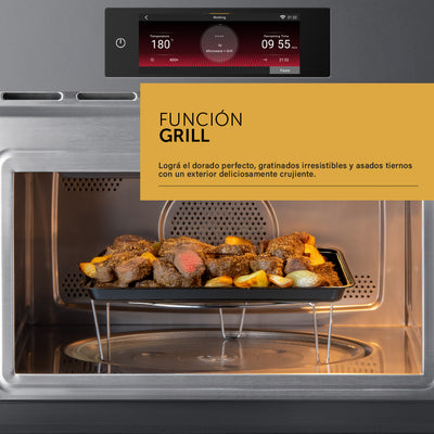 Horno Microondas Eléctrico Empotrable Con Pantalla TFT & WIFI - 60 cm Capacidad 38 L
