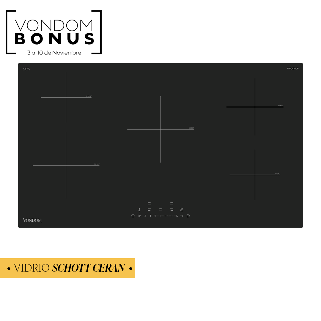 Anafe a Inducción Eléctrico Empotrable 90 cm
