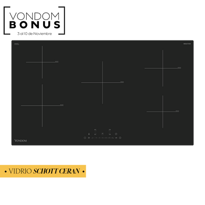 Anafe a Inducción Eléctrico Empotrable 90 cm