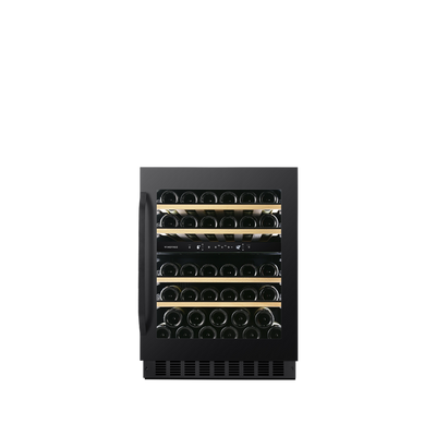 Cava de vinos PANELABLE - Built In - Doble Temperatura para 39 botellas