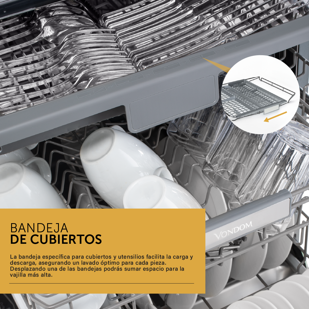 Lavavajillas Panelable - 14 cubiertos