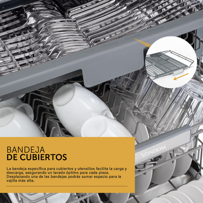 Lavavajillas Panelable - 14 cubiertos