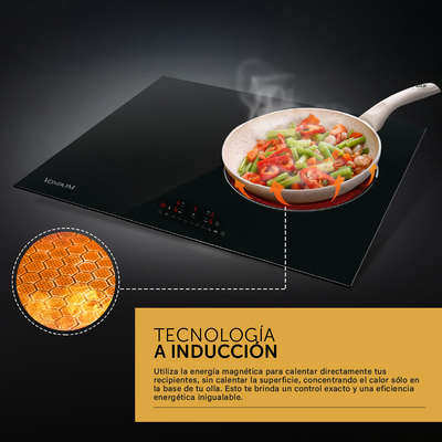 Anafe a Inducción Eléctrico Empotrable 90 cm