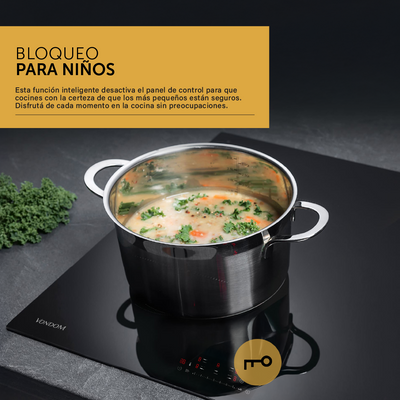 COMBO COCCIÓN - Horno digital empotrable 60 cm + Anafe Vitrocerámica 60 cm