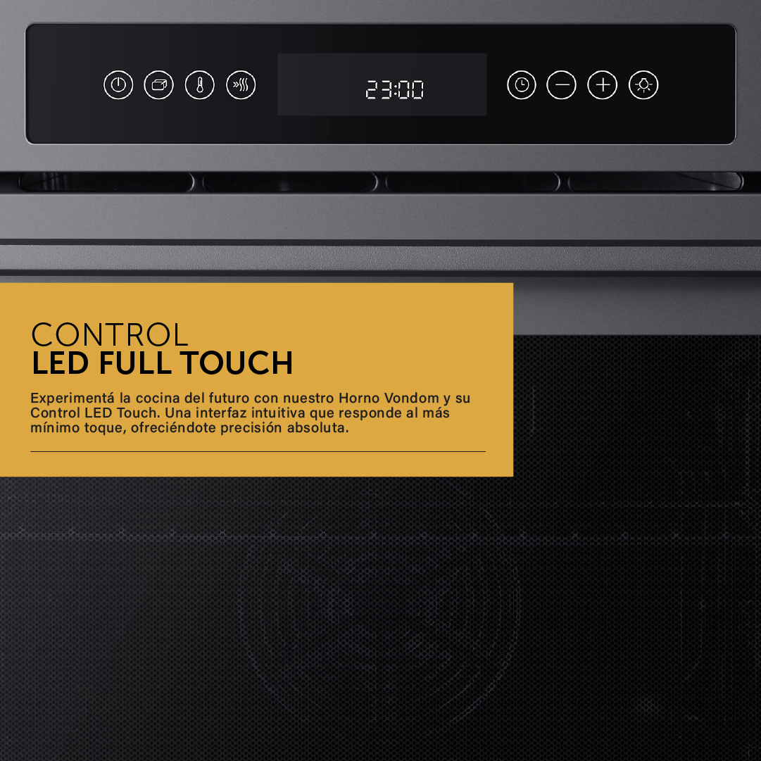 Horno Eléctrico Empotrable - 60 cm Capacidad 73L
