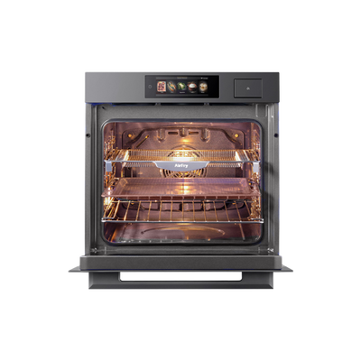 Horno Eléctrico Empotrable Con Cocción Vapor Profesional y Air Fry - 60 cm Ultra Capacidad 81L