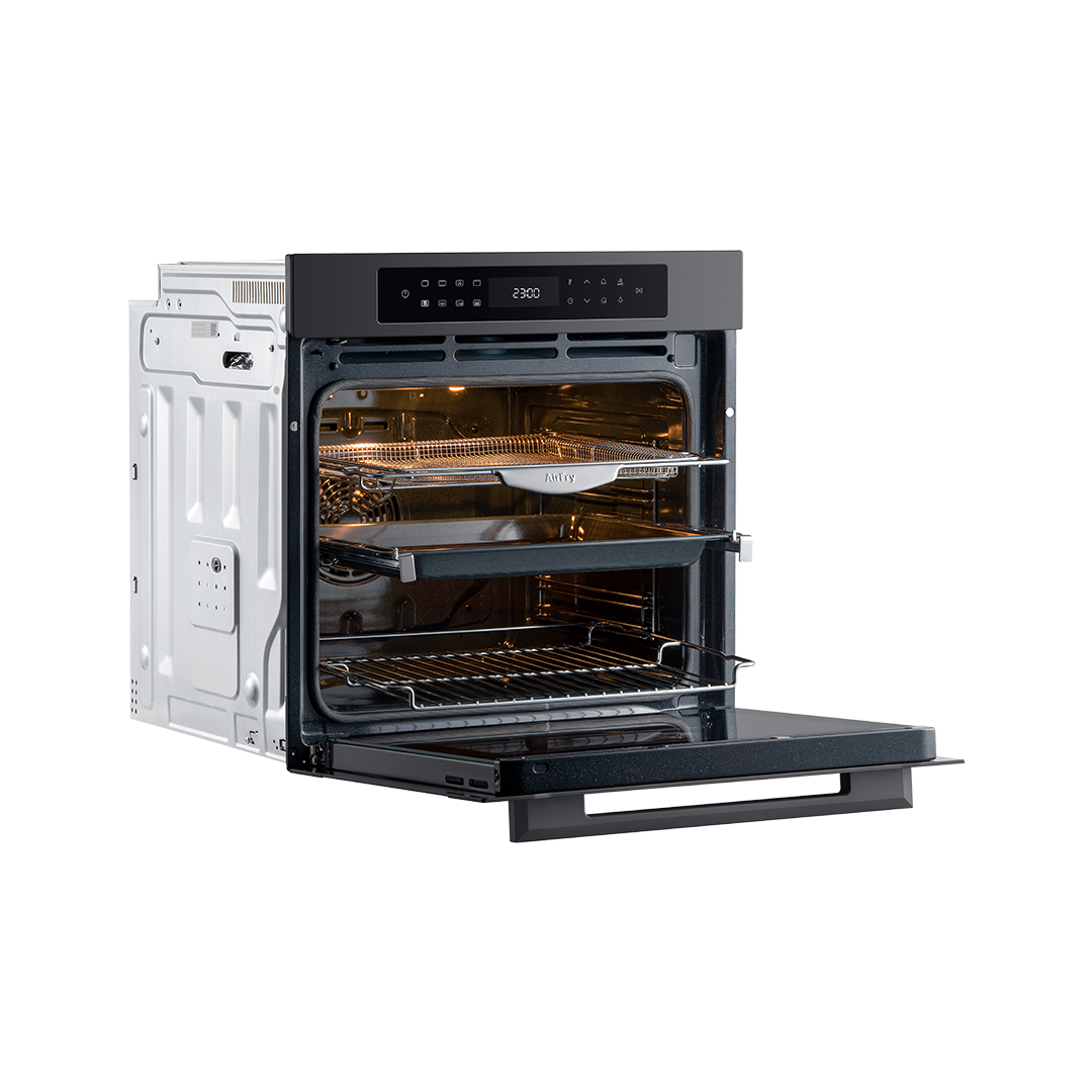 Horno eléctrico empotrable Pirolítico con Air Fry 60 cm Ultra Capacidad 81L