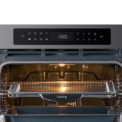 Horno eléctrico empotrable Pirolítico con Air Fry 60 cm Ultra Capacidad 81L