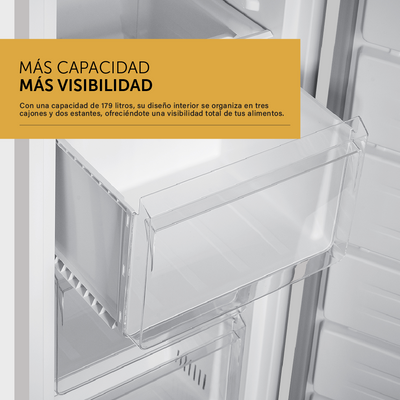 Freezer Vertical No Frost Digital Blanco 179 L