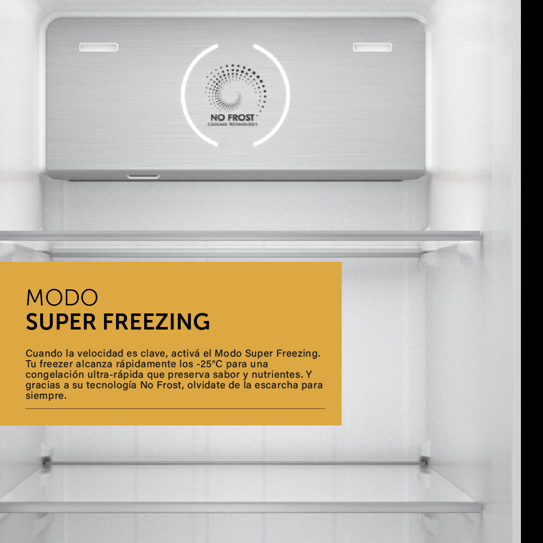 Heladera Side By Side Inverter con Freezer No Frost - Acero Inoxidable 631 L