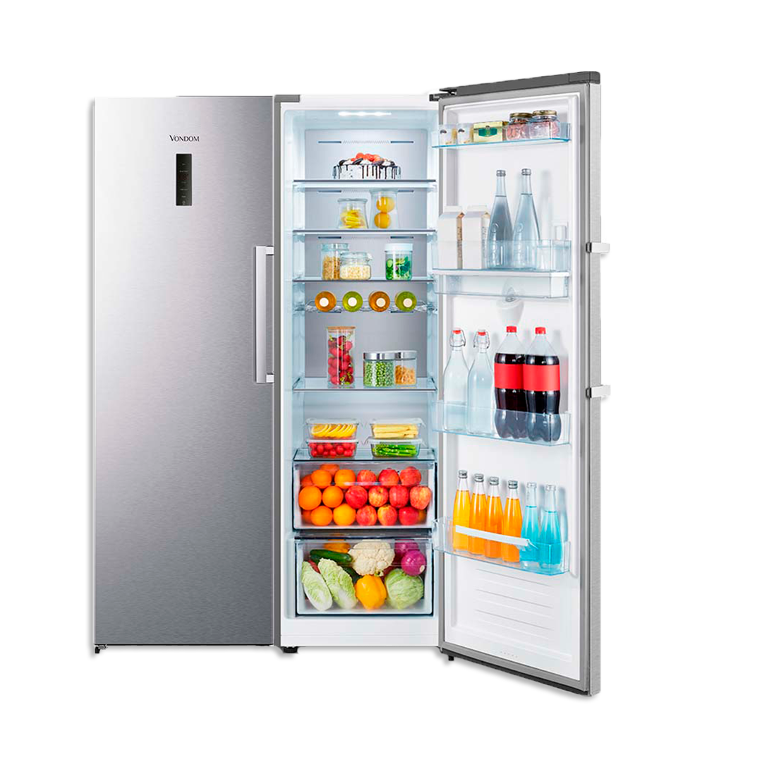 Heladera + Freezer NO FROST con Dispensador de Agua - Acero Inoxidable 627 L