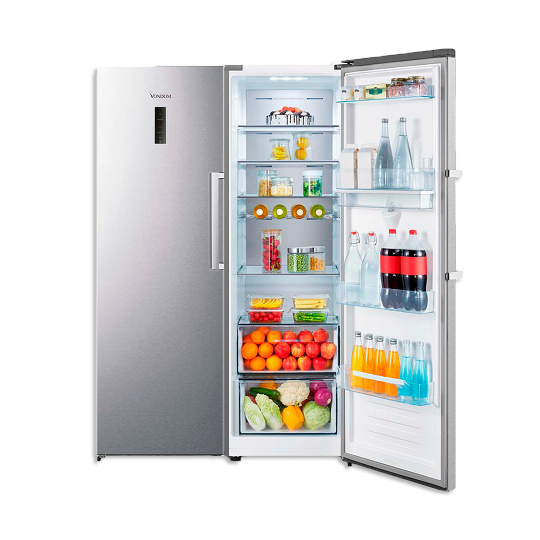 Freezer Vertical NO FROST  - Acero Inoxidable 267 L - Combinable con HEL185WD