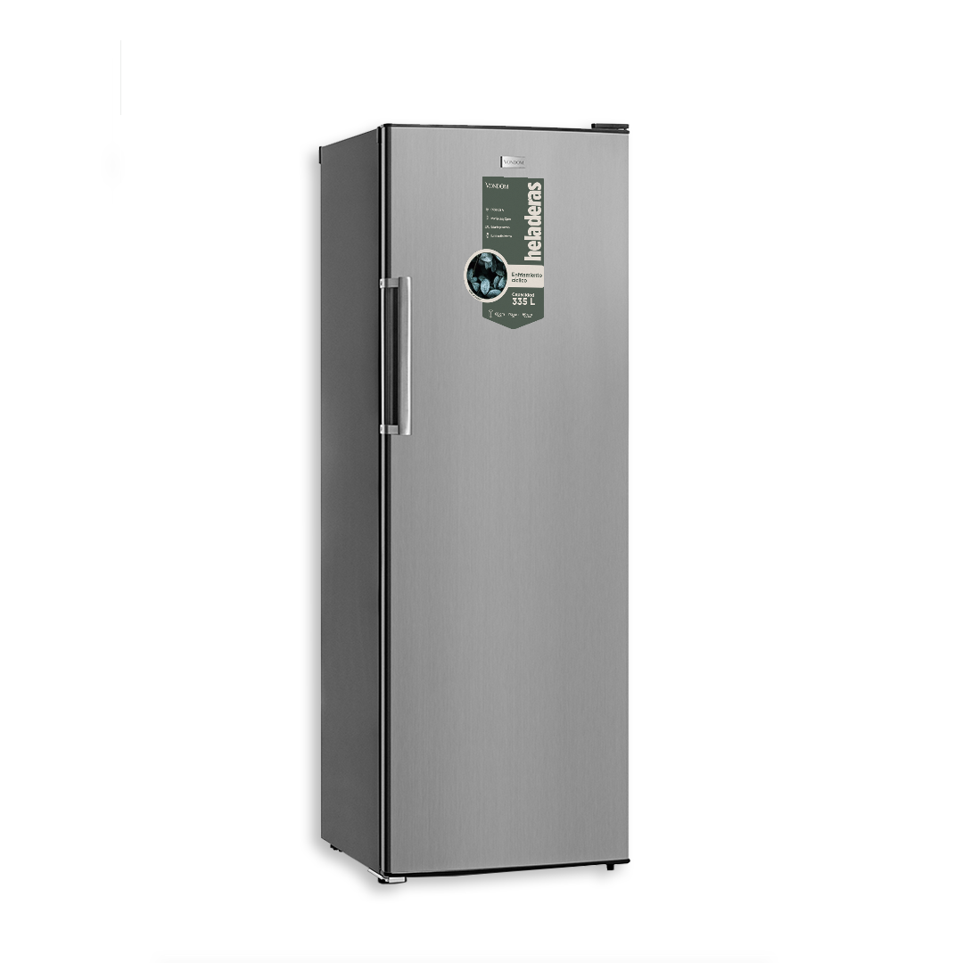 Freezer Vertical Acero Inoxidable 245 L- Combinable con HEL170INOX